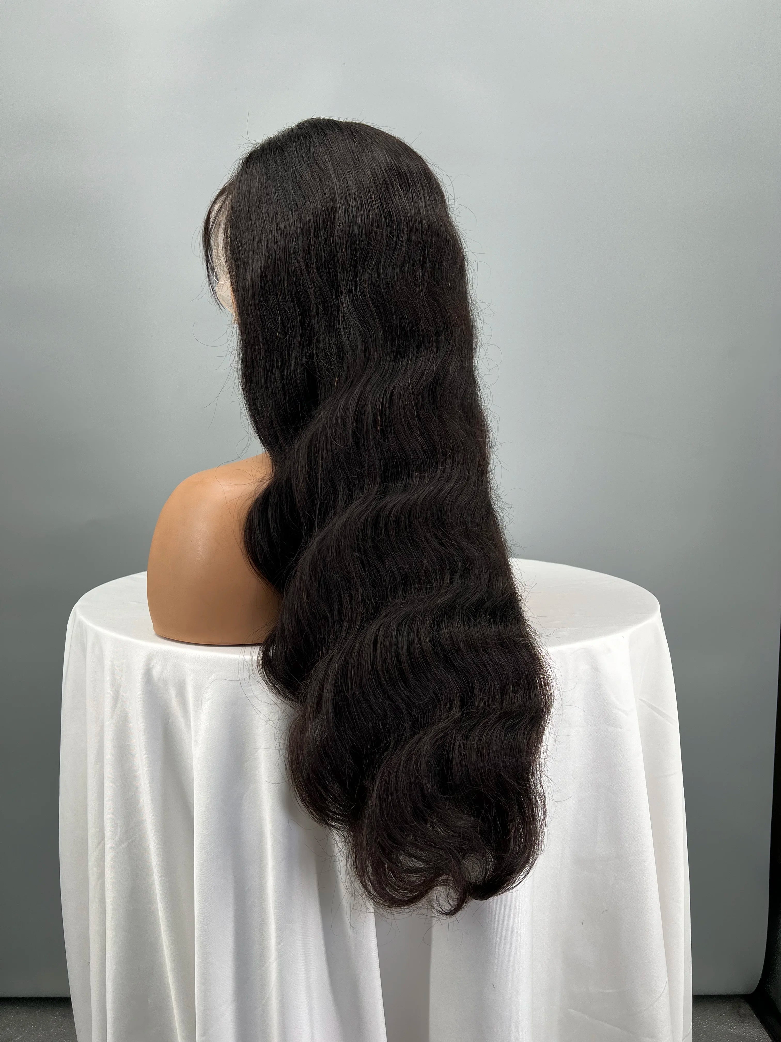 Wholesale Transparent  Lace Front Wig Pre Plucked Raw Human Hair Wigs for Black Women Body Wave Hd Lace Frontal Wigs